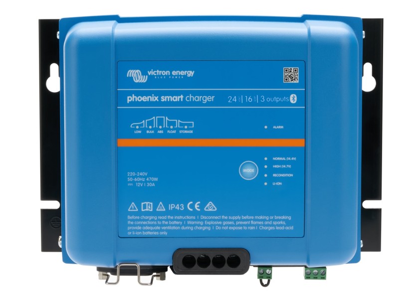 Купить VICTRON PSC241653085 Зарядное устройство PHOENIX SMART IP43 24В/16А/3 выхода 7ft.ru в интернет магазине Семь Футов