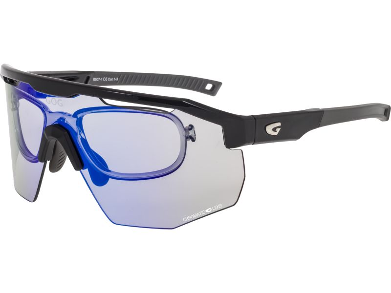 Купить Спортивные очки с диоптриями GOG Argo С / Black-Grey / Photochromic Blue Lens, rx-023/e507-1c 7ft.ru в интернет магазине Семь Футов