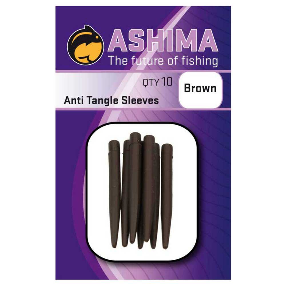 Ashima fishing ASATB Рукава против запутывания Brown