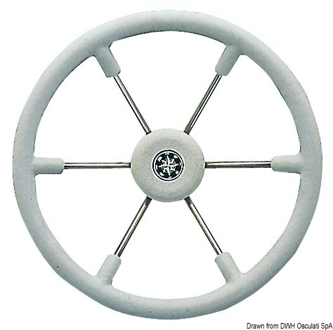 Купить SS steering wheel white 340 mm, 45.149.33 7ft.ru в интернет магазине Семь Футов