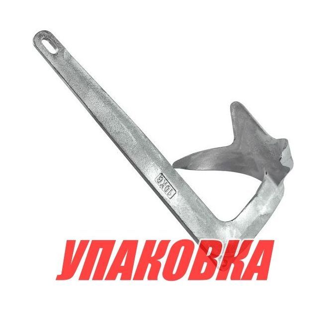Купить Якорь Брюса 10 кг, оцинкованный, Marine Rocket (упаковка из 4 шт.) 4620136018609_pkg_4 7ft.ru в интернет магазине Семь Футов