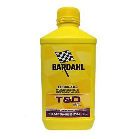 Bardahl 2316241 T&D 80W-90 1L Трансмиссионное масло T&D Бесцветный Yellow