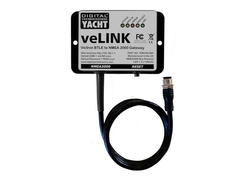 Купить DIGITAL YACHT ZDIGVELINK veLink Victron Bluetooth на шлюзе NMEA2000 7ft.ru в интернет магазине Семь Футов