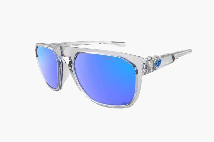 Купить Спортивные очки Demetz Grow / Crystal Grey Polarized Mirror  Blue Cat.3, grow26sf59 7ft.ru в интернет магазине Семь Футов