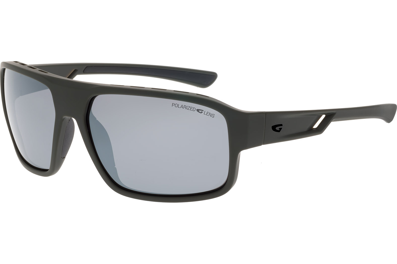 Купить Спортивные очки GOG Sahil / Matt Green-Black / Polarized Silver Lens, e290-2p 7ft.ru в интернет магазине Семь Футов