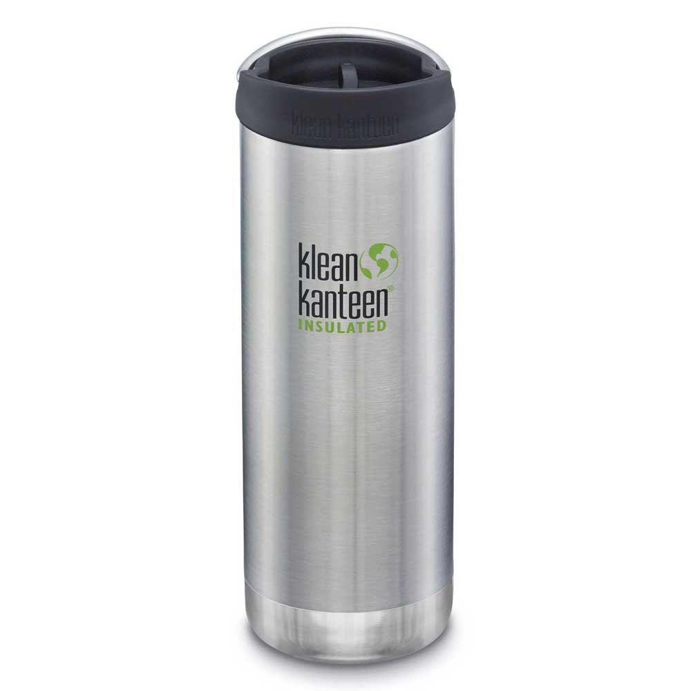 Klean kanteen 1005674 Insulated TKWide 473ml Coffee Кепка Термо Серебристый Brushed Stainless