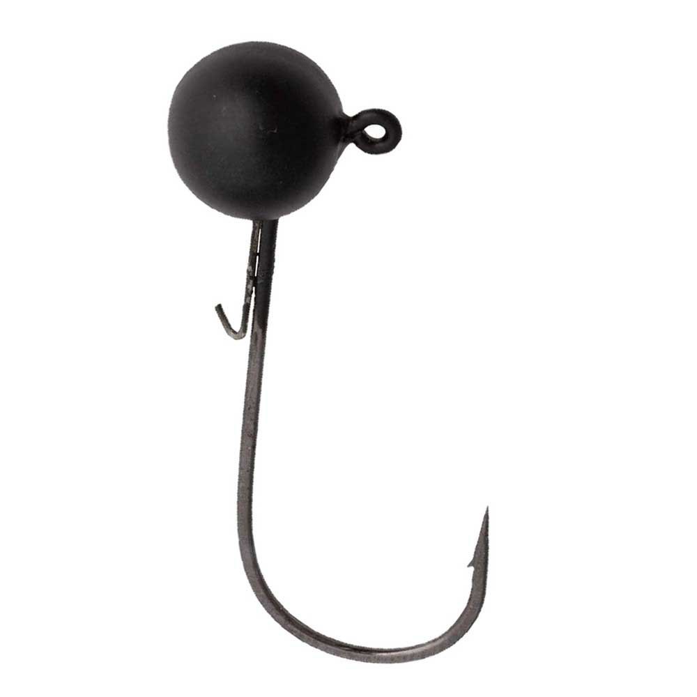 Quantum fishing 3133602 4street Tungsten Ball Джиг-голова Черный Black 3.5 g 