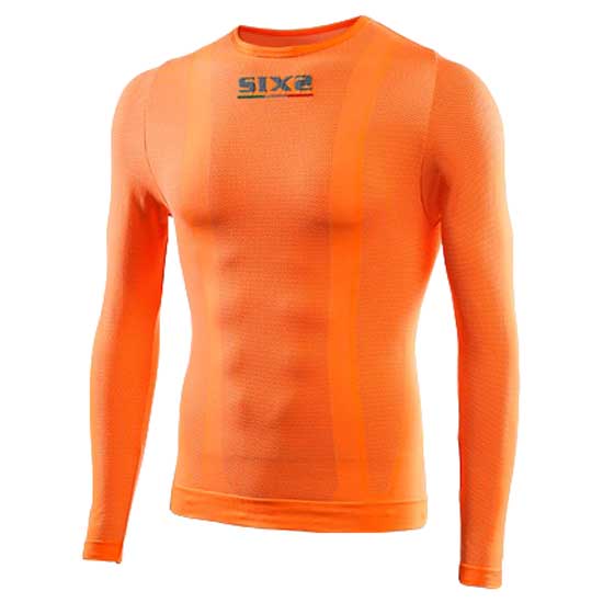 Sixs UCTS2C-MARFI Базовый слой с длинным рукавом TS2 Оранжевый Orange Fluo M