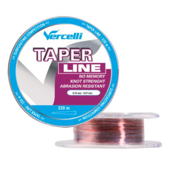 Vercelli LV22016 Taper 220 M Линия Многоцветный Multicolour 0.160-0.570 mm 