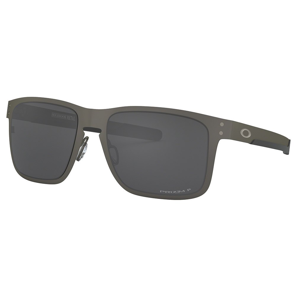 Oakley OO4123-0655 Holbrook Металлические поляризованные солнцезащитные очки Prizm Matte Gunmetal Prizm Black Polarized/CAT3
