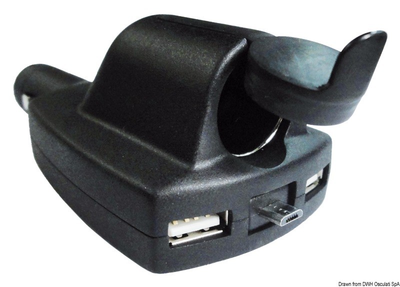 Купить Double USB adapter + micro USB + current plug 8 A, 14.517.12 7ft.ru в интернет магазине Семь Футов