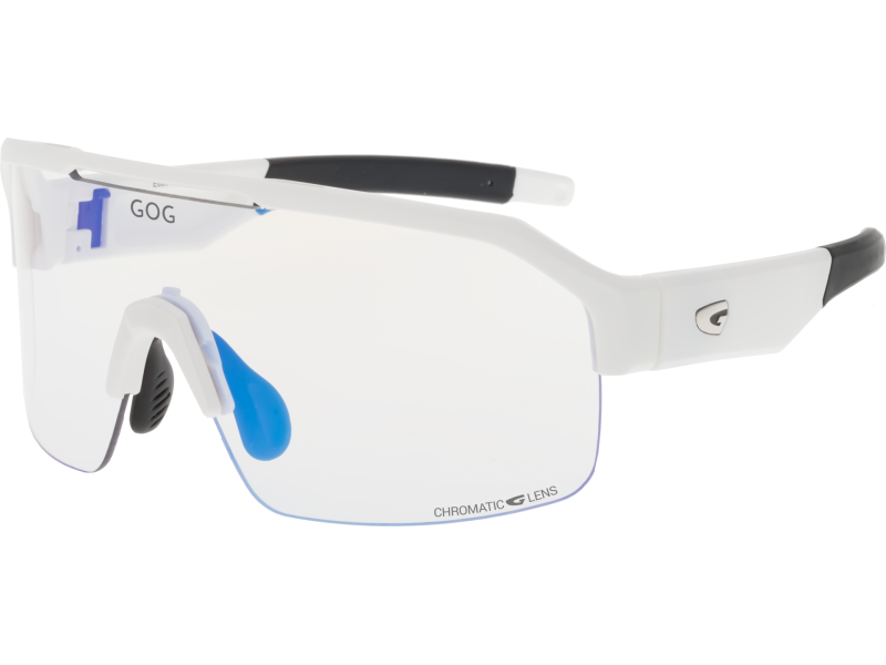 Купить Спортивные очки GOG Thor C / Matt White-Black / Photochromic Blue Lens, e600-4c 7ft.ru в интернет магазине Семь Футов
