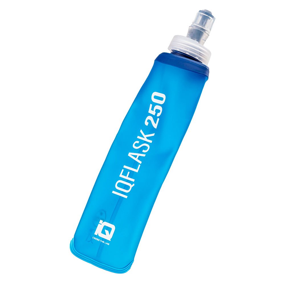 Iq 57027-TRA BLUE- flask 250ml Бутылка для воды Голубой Transparent Blue