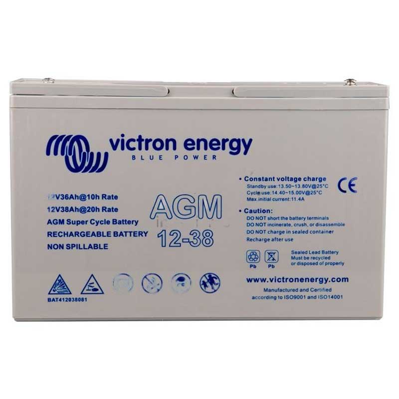Victron energy BAT412038081 M5 AGM Super Cycle 12V/38Ah Аккумулятор White
