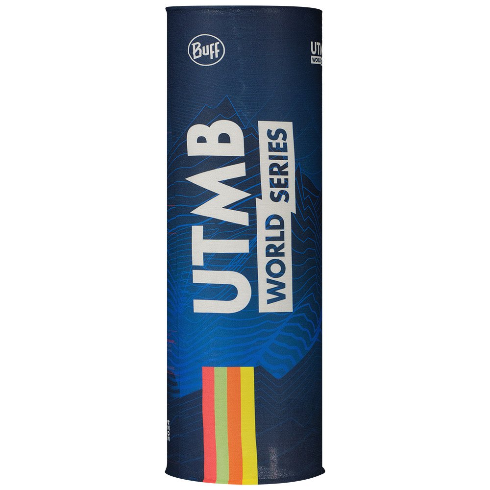 Buff ® 136043.787.10.00 Шарф-хомут Coolnet UV® UTMB Голубой Dark Blue / Multicolor