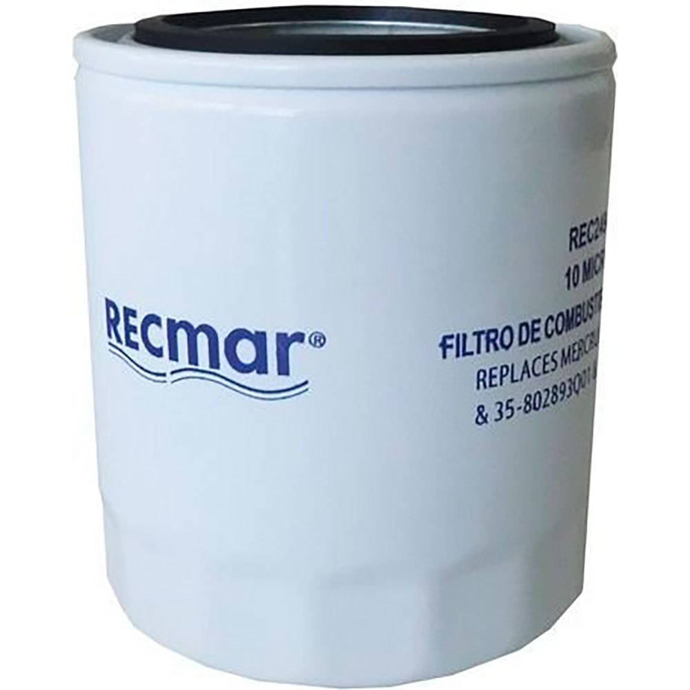 Recmar REC24942 10 Водоотделяющий топливный фильтр Micron Голубой White 110 mm 