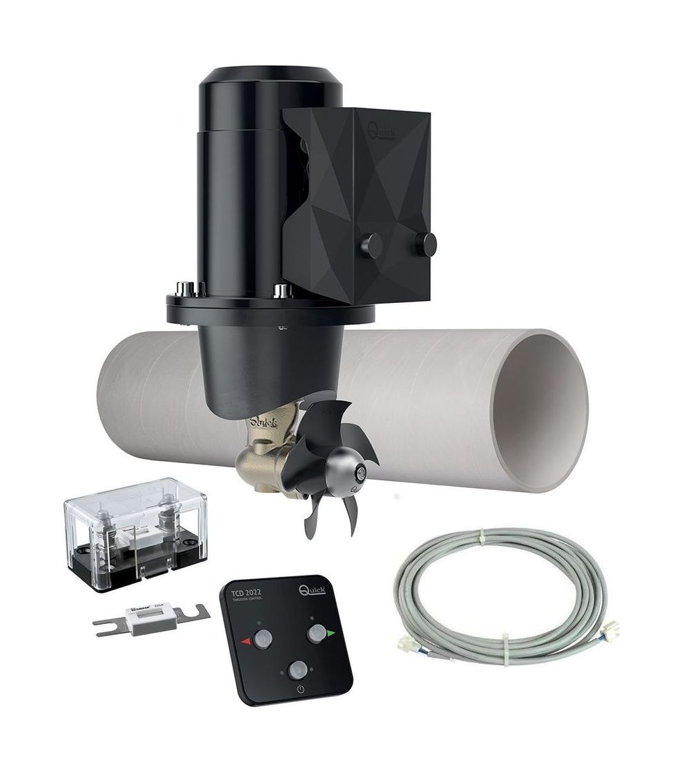 Купить Подруливающее устройство Quick, D110mm, 25KGF, 12 В, (TCD2022 - TCDEX06 - TNL 750mm) FGBT11025120K01-S 7ft.ru в интернет магазине Семь Футов