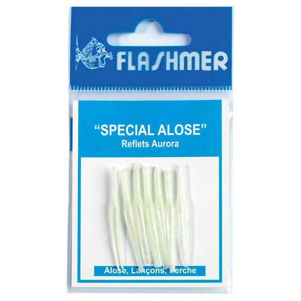 Flashmer AL35W Special Alose Рыболовное Перо Белая White Aurora