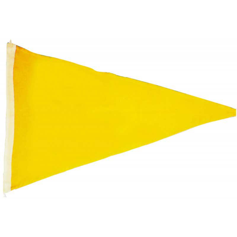 Adria bandiere 5252141 Triangular Желтый флаг Желтый Yellow 20 x 30 cm 