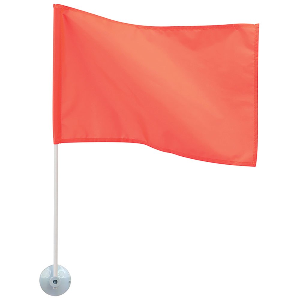 Флаг оранжевый розовый