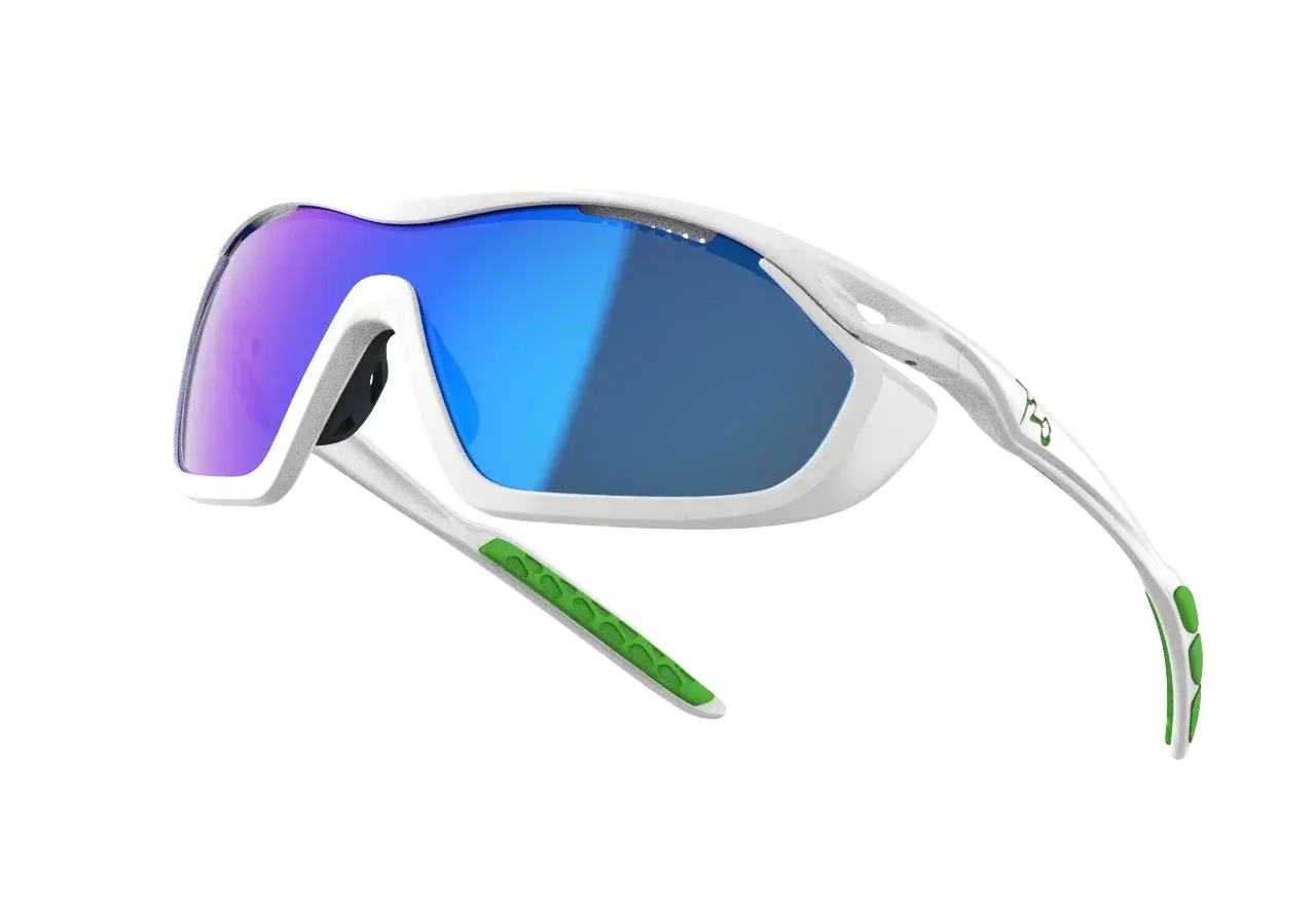 Купить Спортивные очки с диоптриями 720armour Analog Pro / Glossy White / Matte White Gasket / Smoke Full Blue Ti Lens, rx-234/b355g-2 7ft.ru в интернет магазине Семь Футов