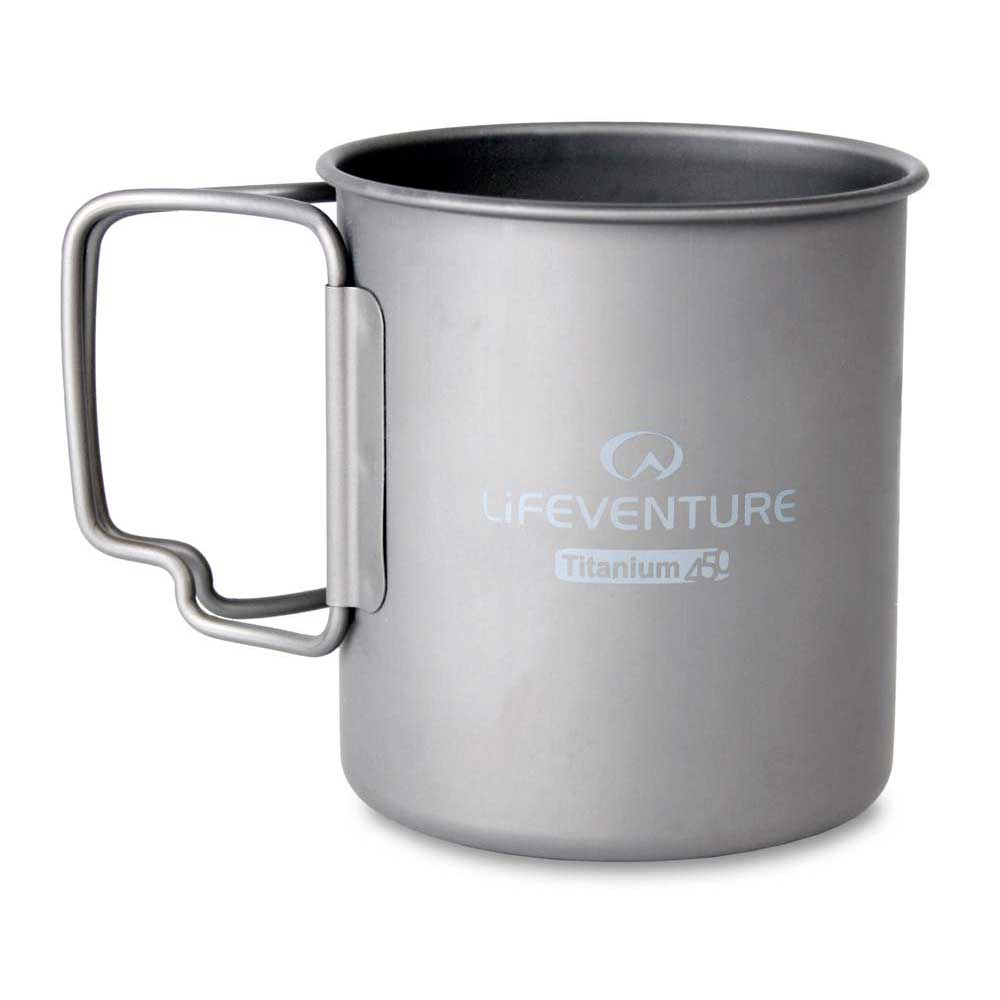 Lifeventure LF9519 Титановая кружка Серый  Steel