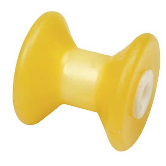 Seachoice 50-56560 Bow Roller Non Marking Желтый  TP Yellow Rubber 76 mm 