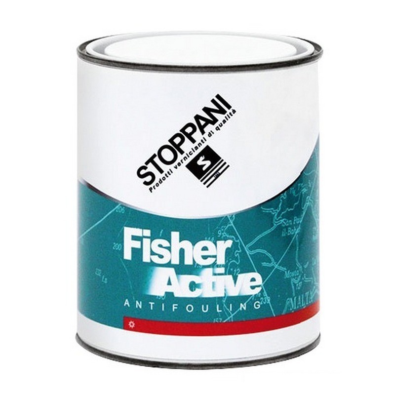 Необрастающая краска голубая Stoppani Fisher Active S88027L0.750 0,75 л