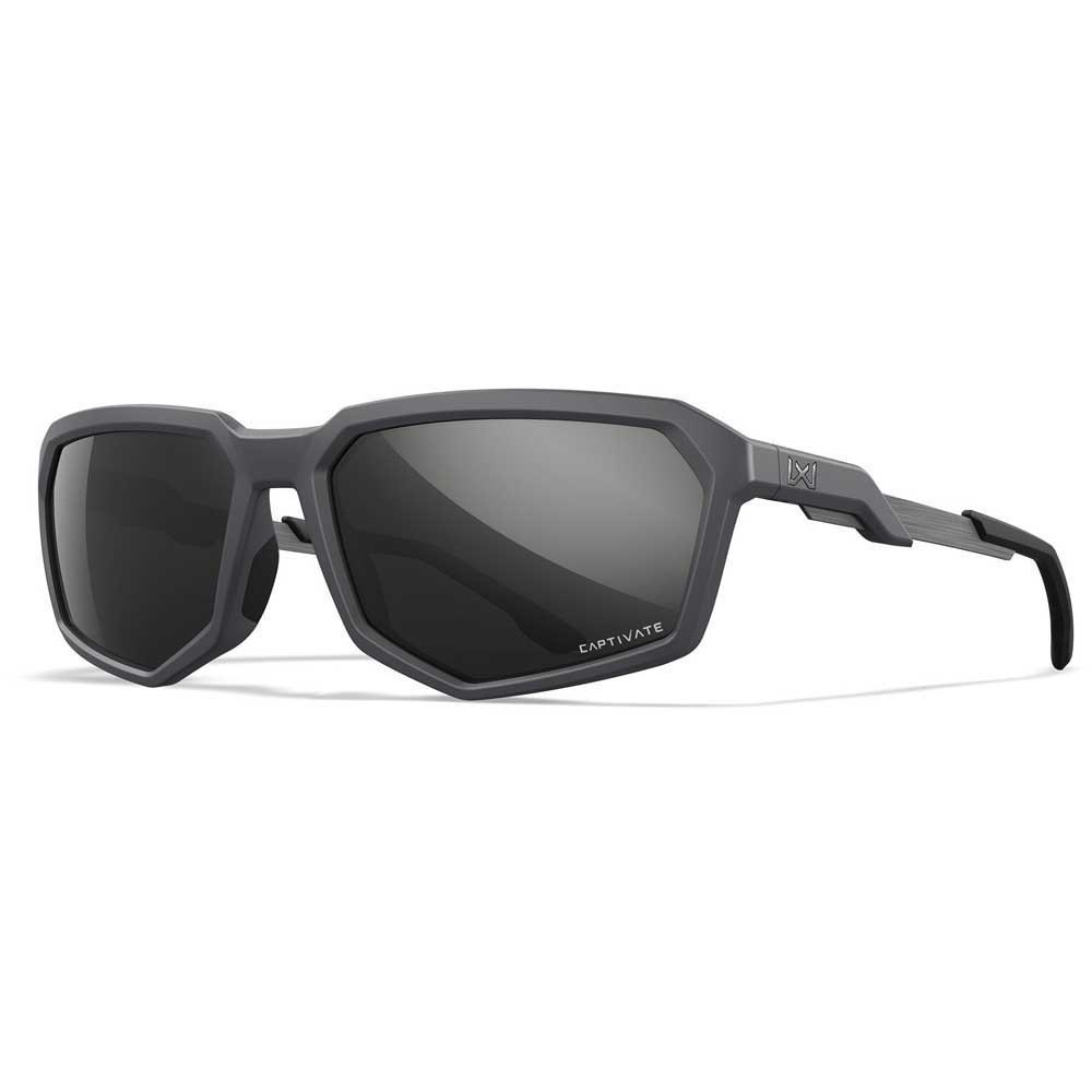 Wiley x AC6RCN08 поляризованные солнцезащитные очки Recon Captivate Pol Black Mirror Cat3