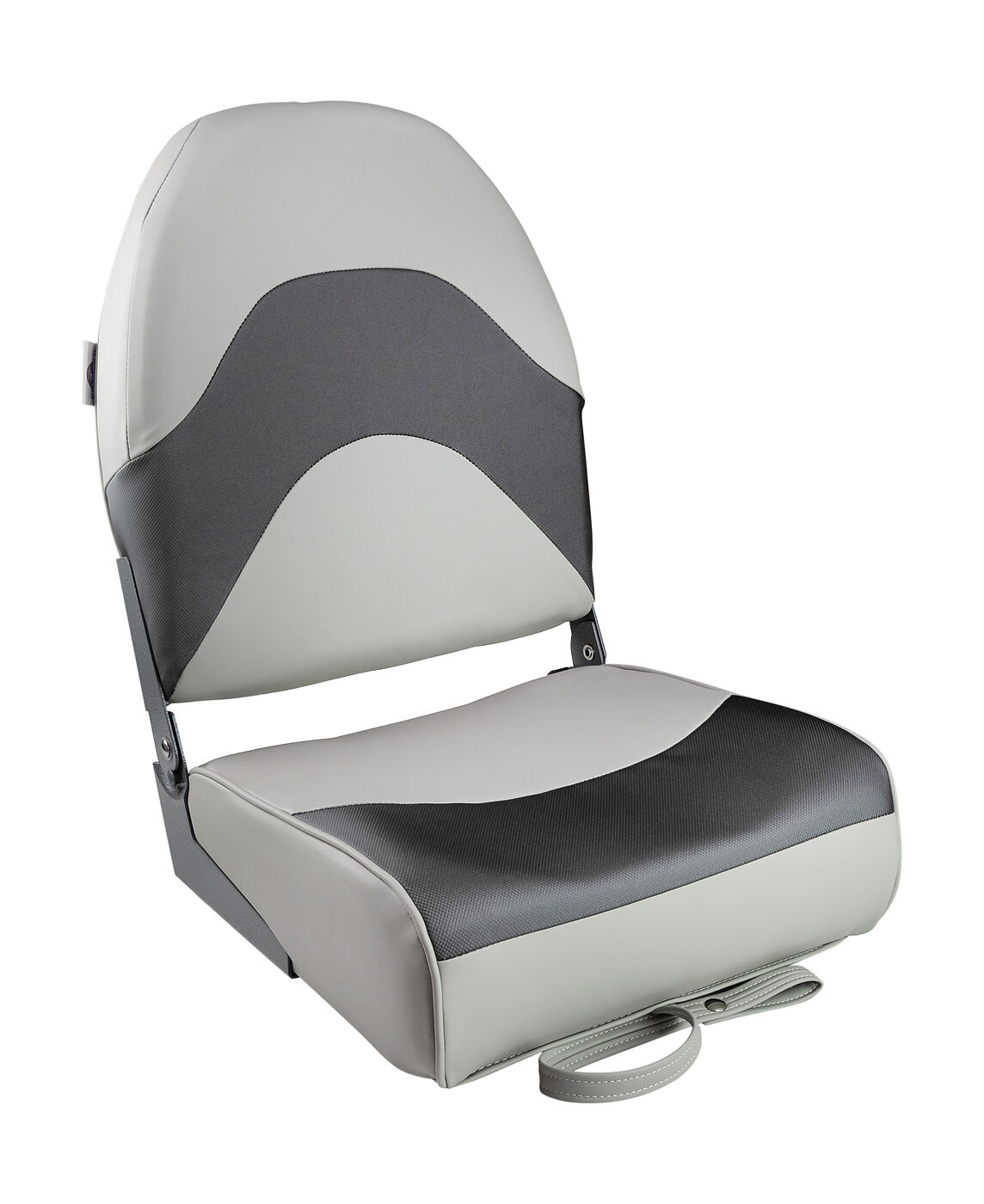 Купить Кресло складное мягкое PREMIUM WAVE, цвет серый/черный Springfield 1062034 7ft.ru в интернет магазине Семь Футов