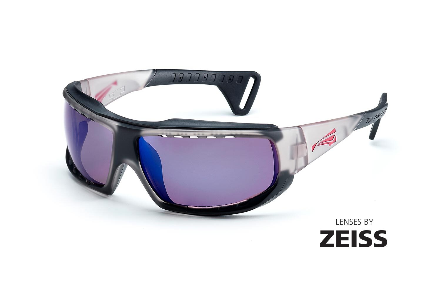 Купить Спортивные очки LiP Typhoon / Trans. Grey - Black / Zeiss / PA Polarized / Pacific Blue 7ft.ru в интернет магазине Семь Футов