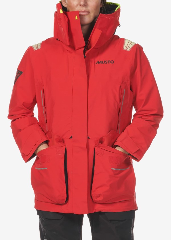 Купить MUSTO 82316_169-10 Женская куртка MPX GORE-TEX Pro Offshore 2.0 / красная / Размер одежды: 38 7ft.ru в интернет магазине Семь Футов