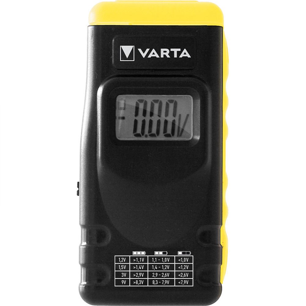 Varta 38568 LCD Цифровой тестер батарей Черный Black
