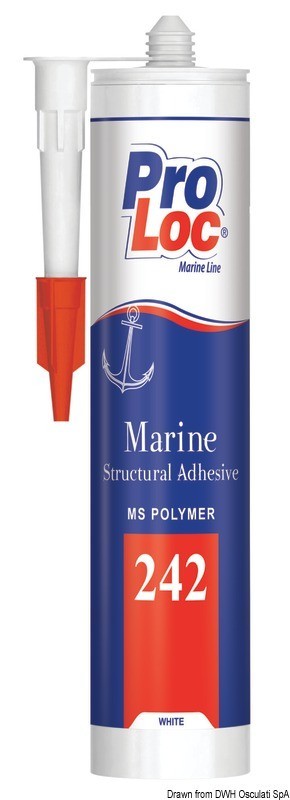 Купить ProLoc 242 structural adhesive white 290 ml, 65.442.02 7ft.ru в интернет магазине Семь Футов