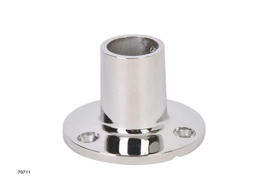 Купить Stainless Steel Round Rail Base / 90° 70711-bvs 7ft.ru в интернет магазине Семь Футов