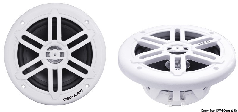 Купить Dual cone speakers 5.25 - 2x80W - white, 29.743.01 7ft.ru в интернет магазине Семь Футов