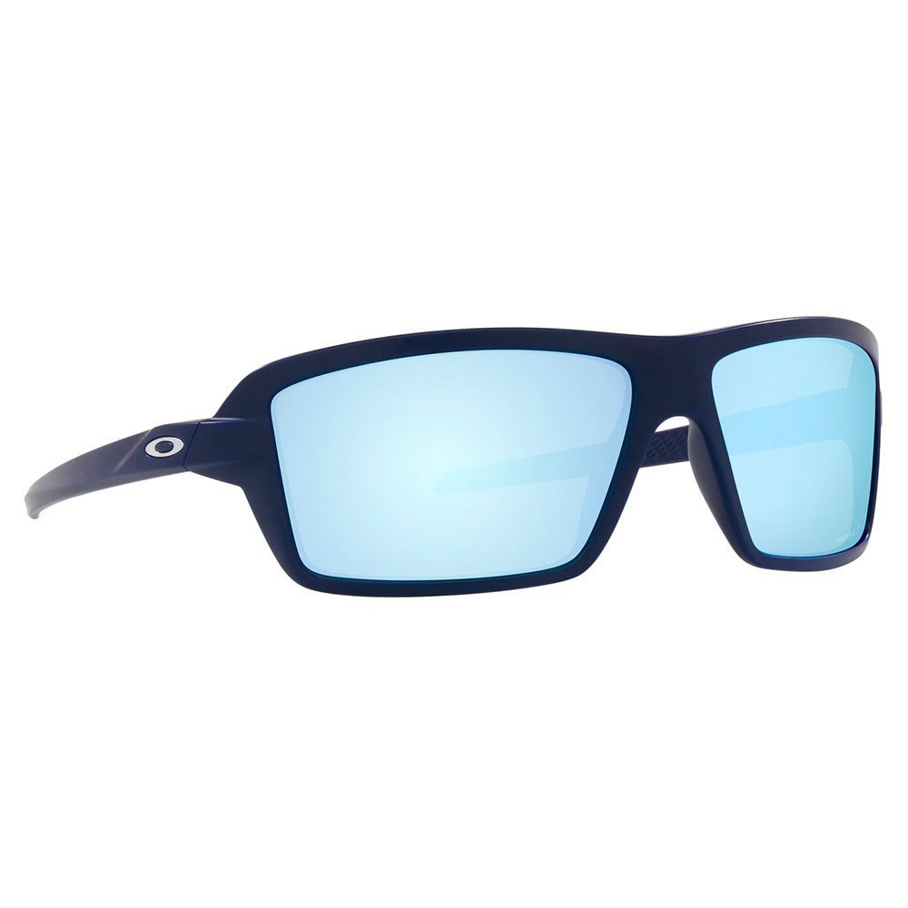 Oakley OO9129-1363 Cables Prizm Поляризованные Очки Matte Navy Prizm Deep Water Polarized/CAT2