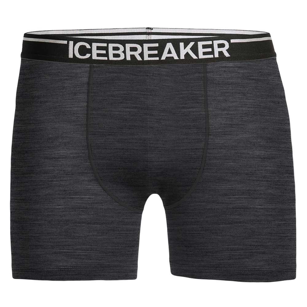 Icebreaker 103029011XL Боксер мерино Anatomica Серый Jet Heather XL