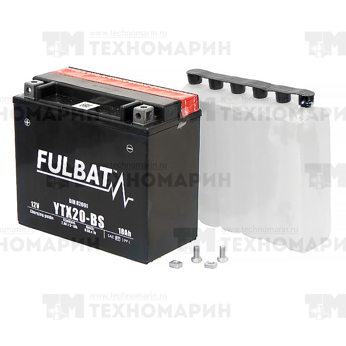 Аккумулятор FTX20-BS (YTX20-BS) FULBAT