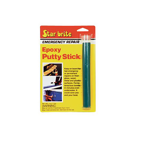 Эпоксидная шпатлевка Star Brite Epoxy Putty Stick 87004 114 гр для ремонта алюминиевых деталей