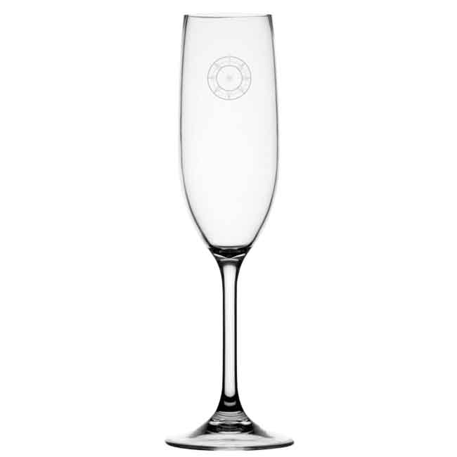 Набор бокалов для шампанского Marine Business Pacific 10105 Ø43мм 240мм 230мл 6шт из тритана