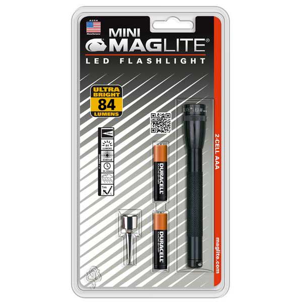 Mag-Lite SP32016 Maglite LED 2 Мини Черный  Black AAA 