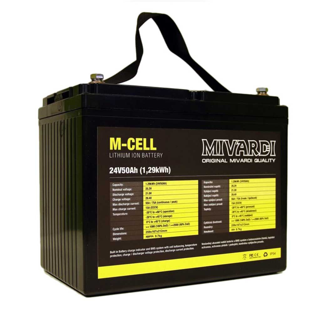 Mivardi M-MCELL2450C M-Cell 24V 50A+10A Charger Литиевая батарейка Золотистый