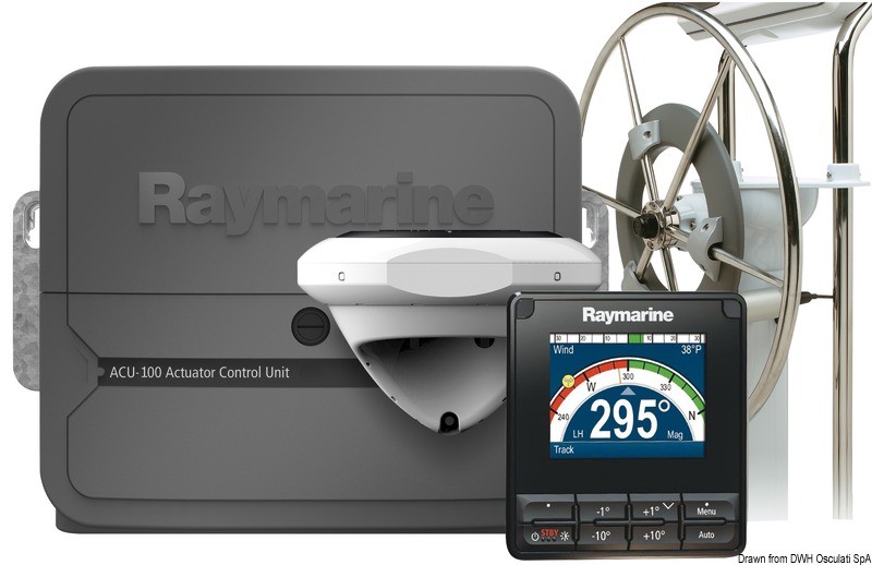 Купить Raymarine EV-100 Wheel autopilot whel actuator, 29.623.00 7ft.ru в интернет магазине Семь Футов