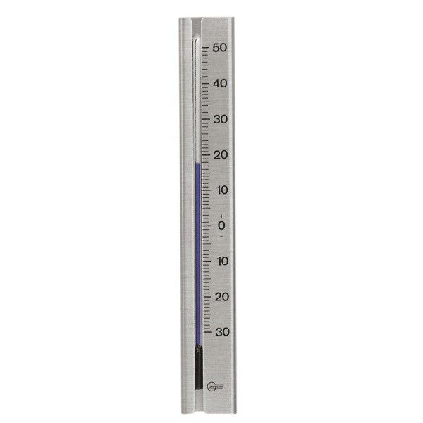 Термометр уличный Barigo 880 280x40мм из нержавеющей стали