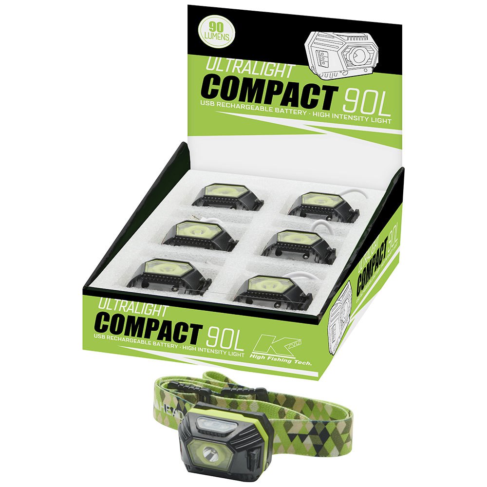 Kali 93487 Compact Фара Зеленый  90 Lumens 