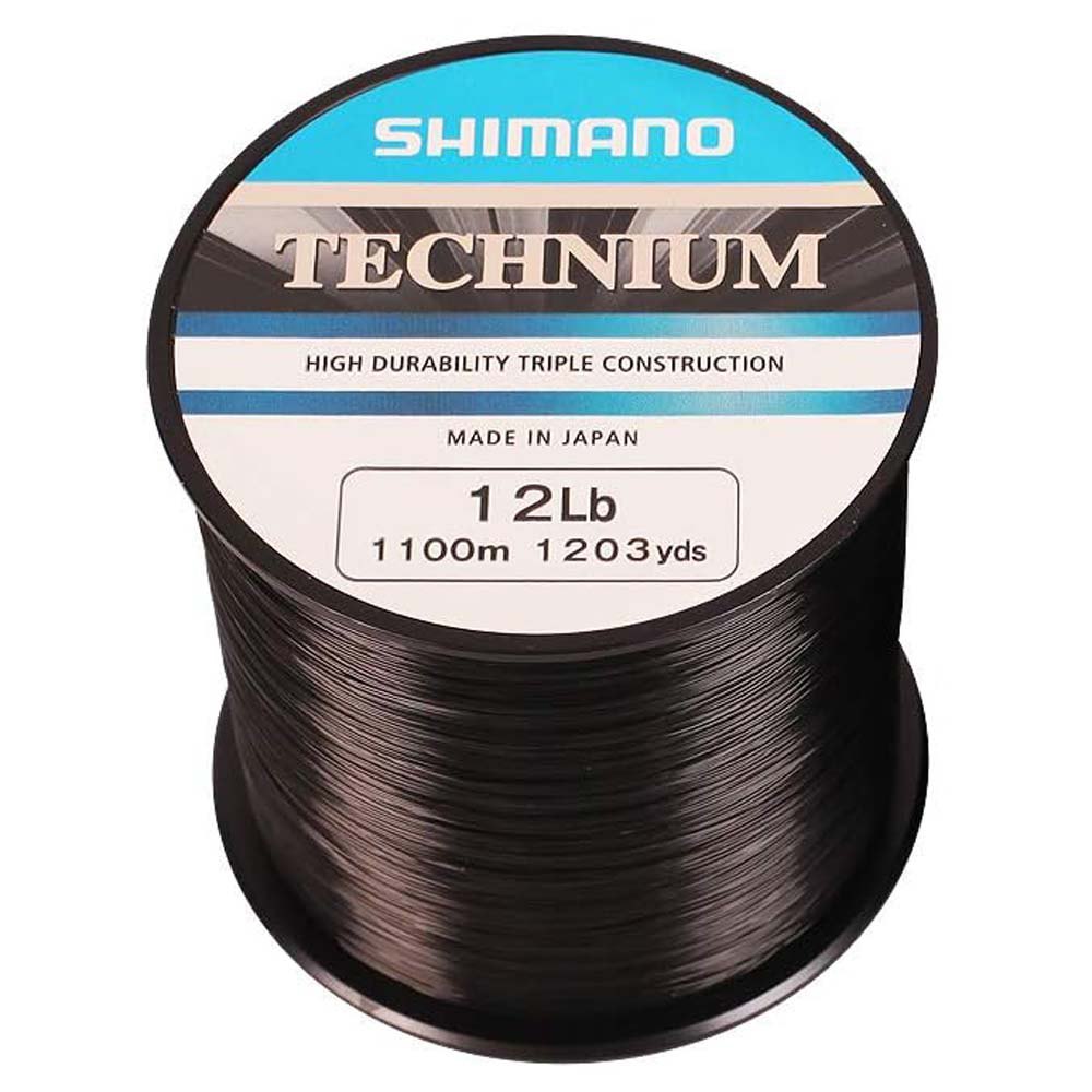 Shimano fishing TEC12LBQPPB Techium UK 1100 M мононить  Grey 0.320 mm