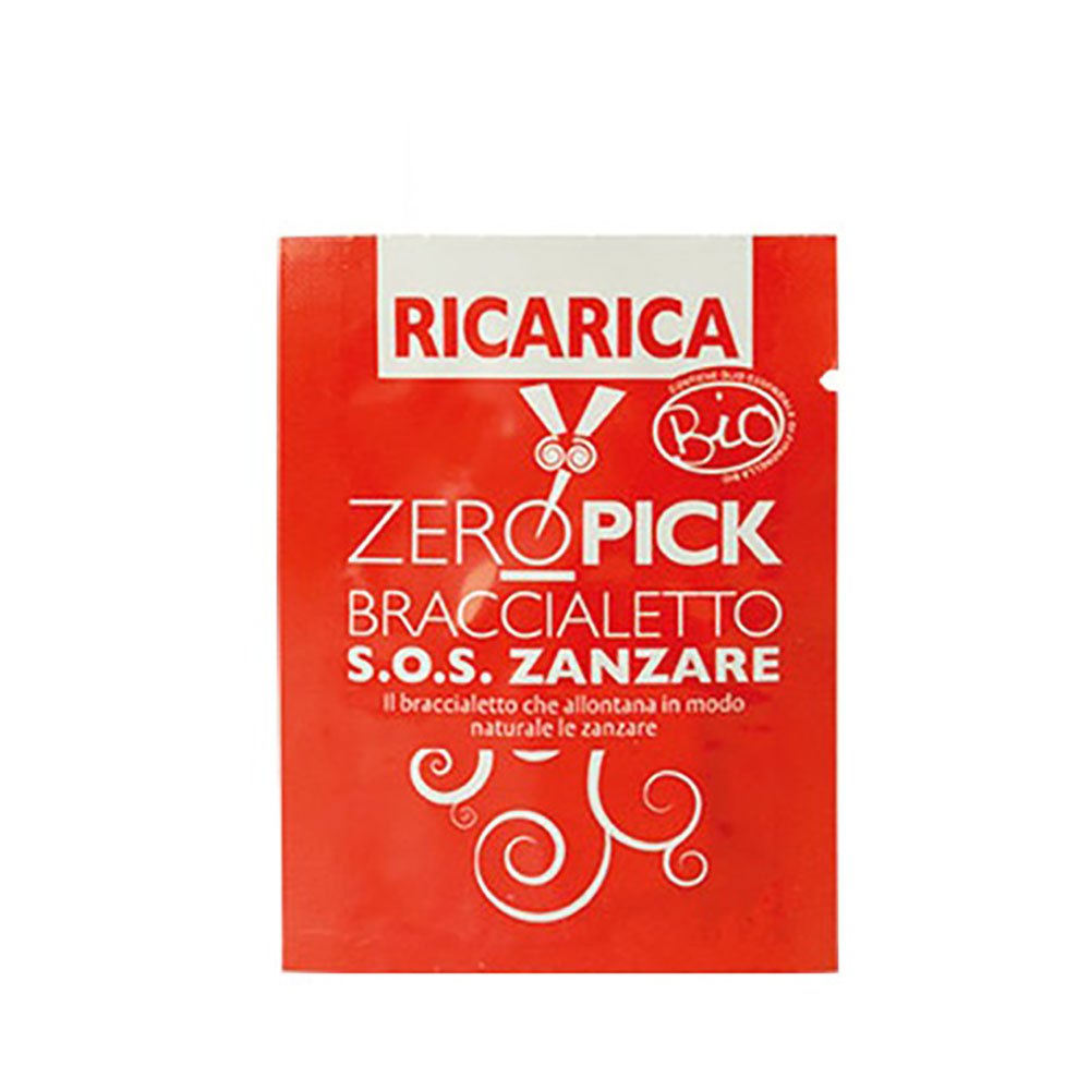 Zeropick 385236-OS Bio Kit Placas Citronela Заправки антимоскитные браслеты 3 единицы Red