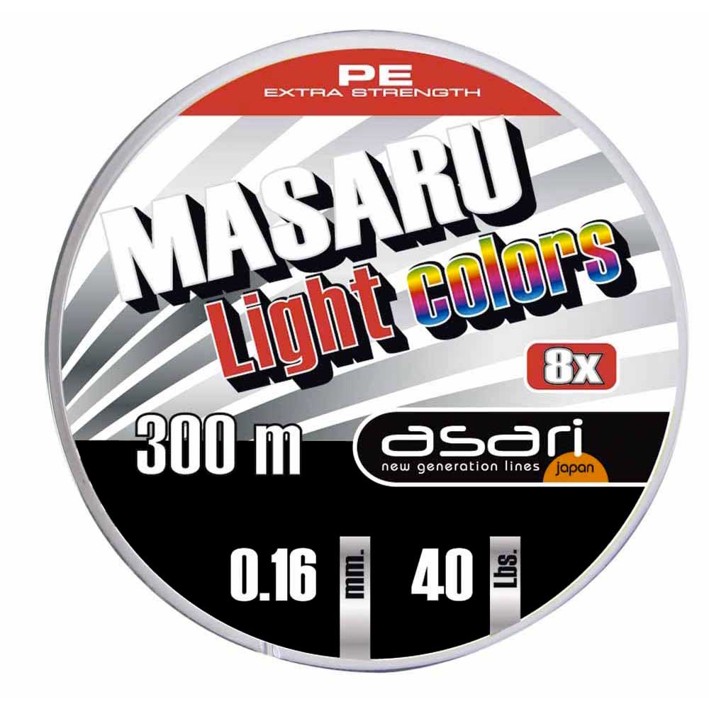 Asari LAML30018 Masaru Light Colors 300 M Линия Многоцветный MultiColor 0.180 mm 