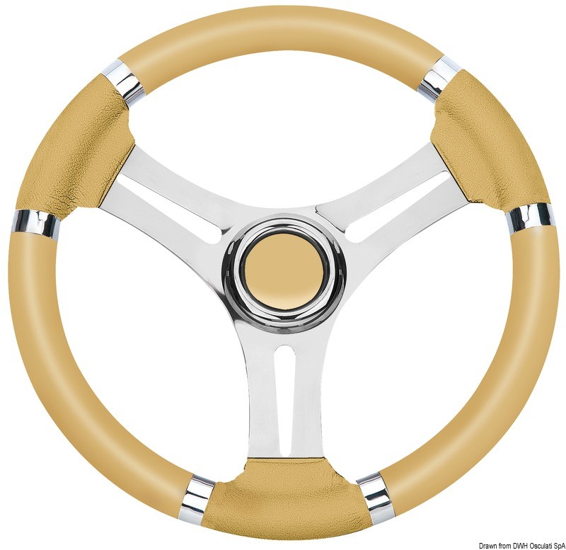 Купить Steering wheel cream wheel 350 mm, 45.151.04 7ft.ru в интернет магазине Семь Футов